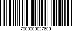 Código de barras (EAN, GTIN, SKU, ISBN): '7909389827600'