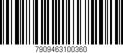 Código de barras (EAN, GTIN, SKU, ISBN): '7909463100360'