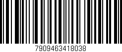 Código de barras (EAN, GTIN, SKU, ISBN): '7909463418038'