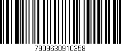 Código de barras (EAN, GTIN, SKU, ISBN): '7909630910358'