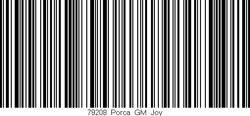 Código de barras (EAN, GTIN, SKU, ISBN): '79208_Porca_GM_Joy'