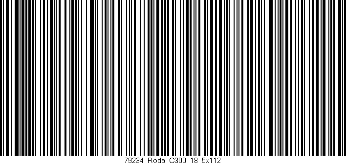 Código de barras (EAN, GTIN, SKU, ISBN): '79234_Roda_C300_18_5x112'