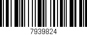 Código de barras (EAN, GTIN, SKU, ISBN): '7939824'