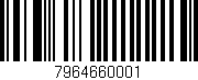 Código de barras (EAN, GTIN, SKU, ISBN): '7964660001'