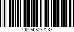 Código de barras (EAN, GTIN, SKU, ISBN): '7982505357267'