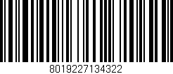 Código de barras (EAN, GTIN, SKU, ISBN): '8019227134322'