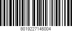 Código de barras (EAN, GTIN, SKU, ISBN): '8019227146004'