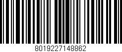 Código de barras (EAN, GTIN, SKU, ISBN): '8019227148862'