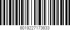 Código de barras (EAN, GTIN, SKU, ISBN): '8019227173833'
