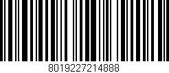 Código de barras (EAN, GTIN, SKU, ISBN): '8019227214888'