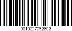 Código de barras (EAN, GTIN, SKU, ISBN): '8019227252682'