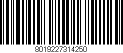 Código de barras (EAN, GTIN, SKU, ISBN): '8019227314250'