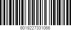 Código de barras (EAN, GTIN, SKU, ISBN): '8019227331066'
