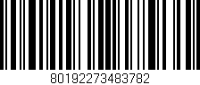 Código de barras (EAN, GTIN, SKU, ISBN): '80192273483782'