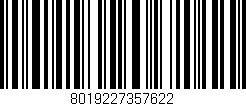 Código de barras (EAN, GTIN, SKU, ISBN): '8019227357622'
