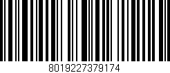 Código de barras (EAN, GTIN, SKU, ISBN): '8019227379174'