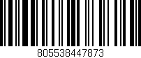 Código de barras (EAN, GTIN, SKU, ISBN): '805538447873'