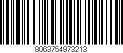 Código de barras (EAN, GTIN, SKU, ISBN): '8063754973213'