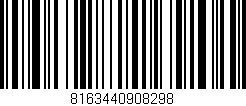 Código de barras (EAN, GTIN, SKU, ISBN): '8163440908298'