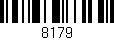 Código de barras (EAN, GTIN, SKU, ISBN): '8179'