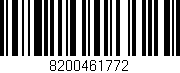 Código de barras (EAN, GTIN, SKU, ISBN): '8200461772'