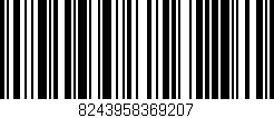 Código de barras (EAN, GTIN, SKU, ISBN): '8243958369207'