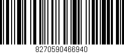 Código de barras (EAN, GTIN, SKU, ISBN): '8270590466940'