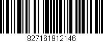 Código de barras (EAN, GTIN, SKU, ISBN): '827161912146'