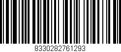 Código de barras (EAN, GTIN, SKU, ISBN): '8330282761293'