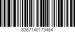 Código de barras (EAN, GTIN, SKU, ISBN): '8387140173484'