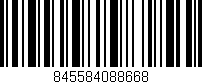 Código de barras (EAN, GTIN, SKU, ISBN): '845584088668'