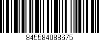 Código de barras (EAN, GTIN, SKU, ISBN): '845584088675'