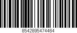 Código de barras (EAN, GTIN, SKU, ISBN): '8542895474464'