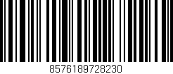 Código de barras (EAN, GTIN, SKU, ISBN): '8576189728230'