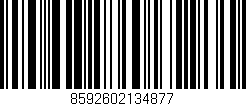 Código de barras (EAN, GTIN, SKU, ISBN): '8592602134877'