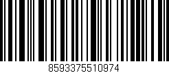 Código de barras (EAN, GTIN, SKU, ISBN): '8593375510974'