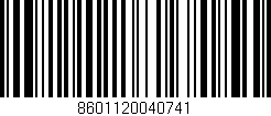 Código de barras (EAN, GTIN, SKU, ISBN): '8601120040741'