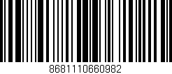Código de barras (EAN, GTIN, SKU, ISBN): '8681110660982'
