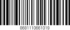 Código de barras (EAN, GTIN, SKU, ISBN): '8681110661019'