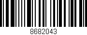 Código de barras (EAN, GTIN, SKU, ISBN): '8682043'