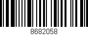 Código de barras (EAN, GTIN, SKU, ISBN): '8682058'
