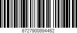 Código de barras (EAN, GTIN, SKU, ISBN): '8727900894462'