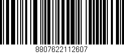 Código de barras (EAN, GTIN, SKU, ISBN): '8807622112607'
