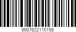 Código de barras (EAN, GTIN, SKU, ISBN): '8807622115158'