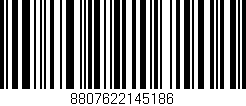 Código de barras (EAN, GTIN, SKU, ISBN): '8807622145186'