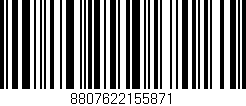 Código de barras (EAN, GTIN, SKU, ISBN): '8807622155871'
