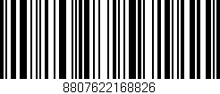 Código de barras (EAN, GTIN, SKU, ISBN): '8807622168826'