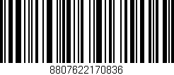 Código de barras (EAN, GTIN, SKU, ISBN): '8807622170836'