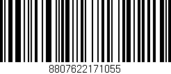 Código de barras (EAN, GTIN, SKU, ISBN): '8807622171055'
