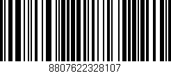 Código de barras (EAN, GTIN, SKU, ISBN): '8807622328107'